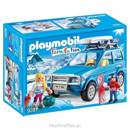 Playmobil Auto z Boxem Dachowym 9281