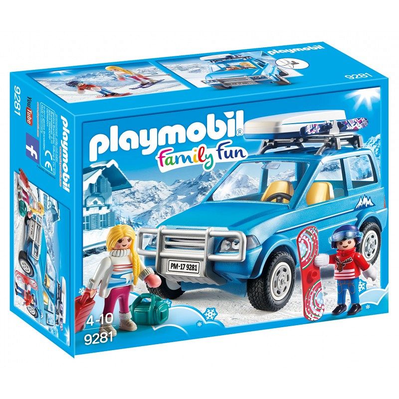 Playmobil Auto z Boxem Dachowym 9281